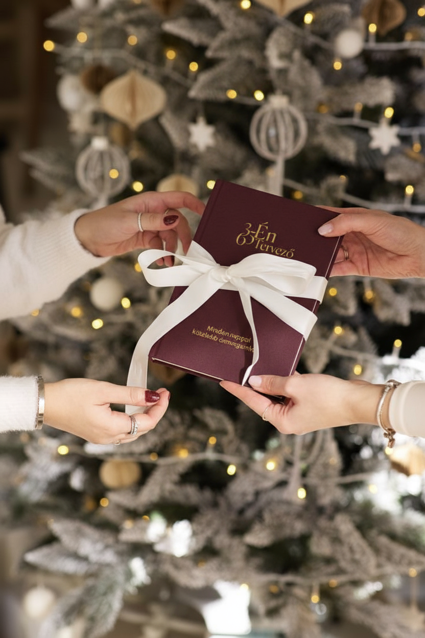 self care ajándékcsomag napló+toll