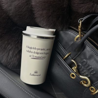 Éntervező thermo bögre