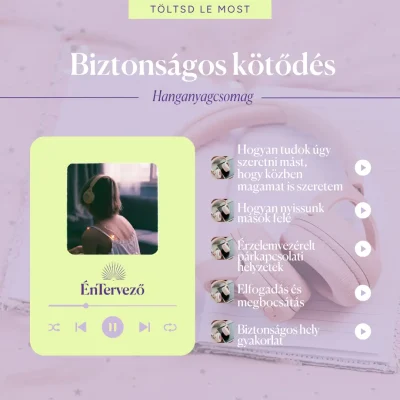 Éntervező hanganyag csomag kapcsolódás