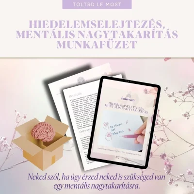 tegyél rendet a fejedben, hogy végre legyen helyed az életednek!